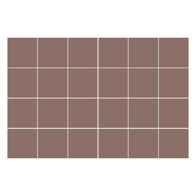 Fali csempe matrica Szín Barna