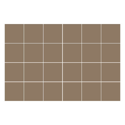 Konyha csempe matrica Szín Barna