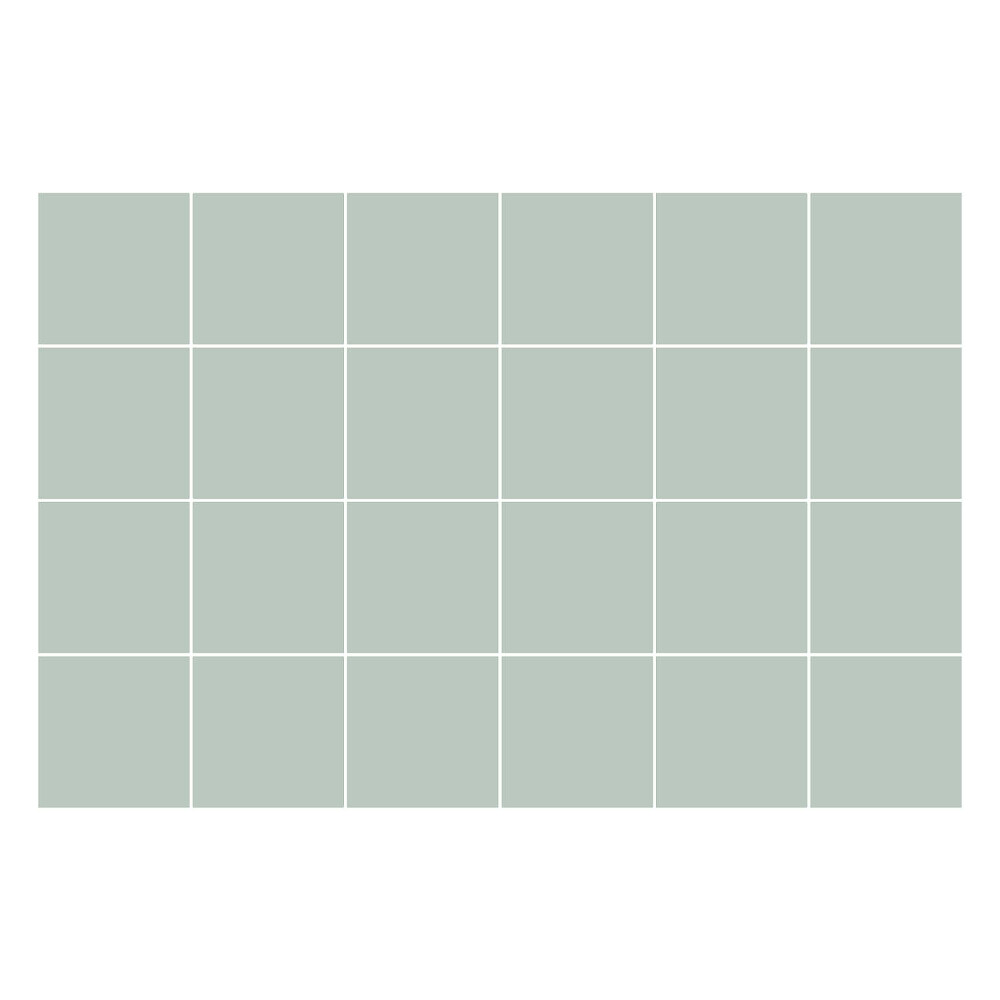 Konyha csempe matrica Szín Világoszöld