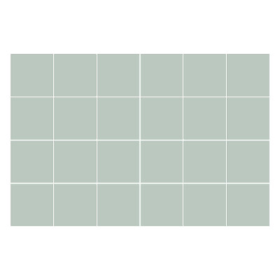 Konyha csempe matrica Szín Világoszöld