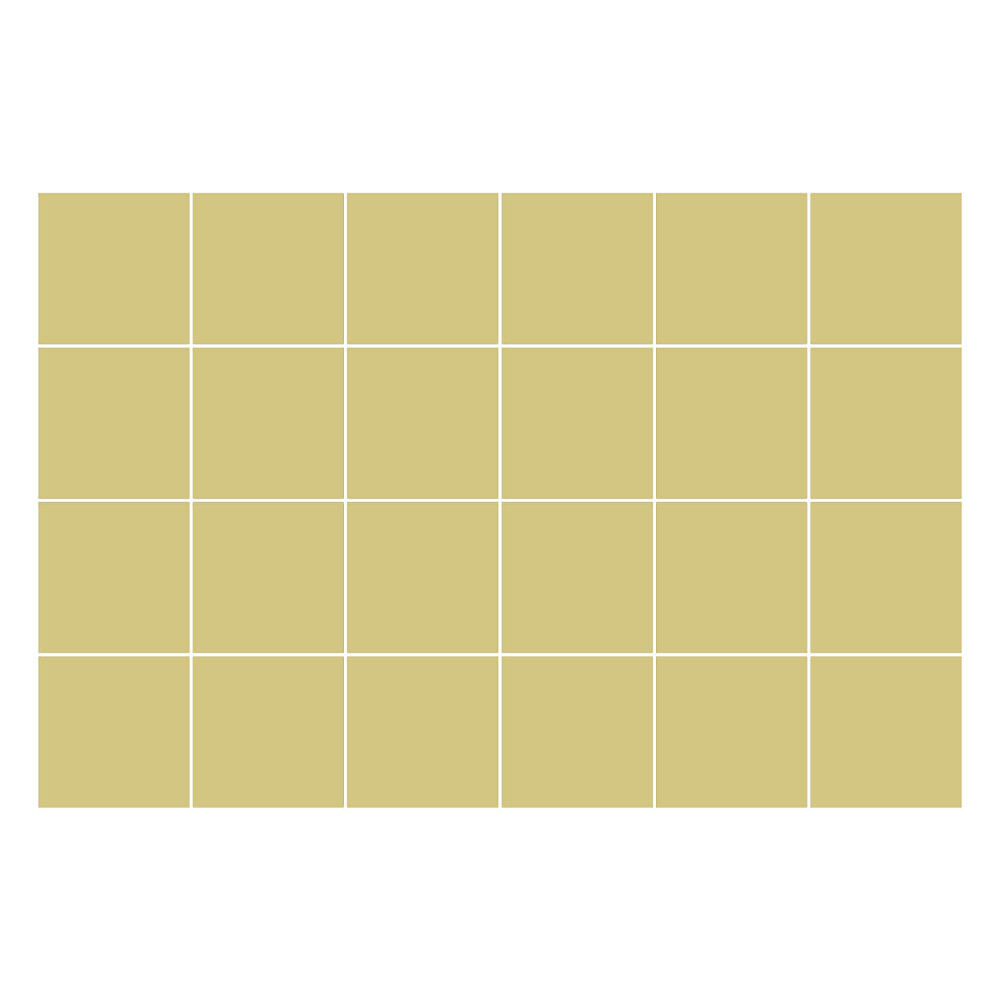 Fali csempe matrica Szín Sárga