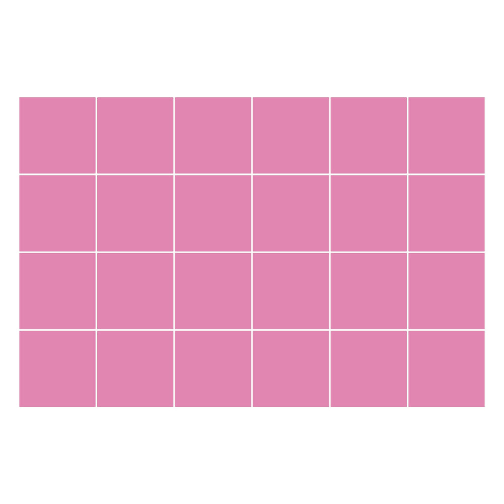 Konyha csempe matrica Pasztell rózsaszín szín