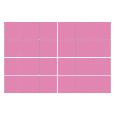 Konyha csempe matrica Pasztell rózsaszín szín