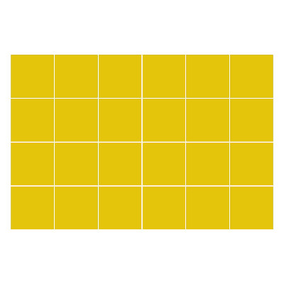 Fali csempe matrica Szín Sárga