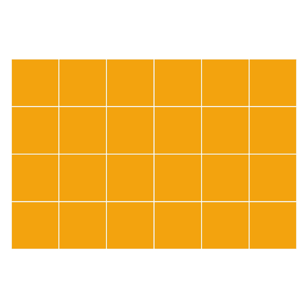 Csempe dekor matrica Világos narancssárga színű