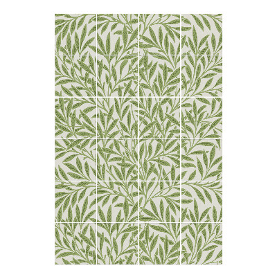 Csempematrica William Morris Fűzfalevelek