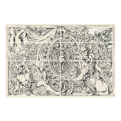 Csempefólia Mitológiai motívum