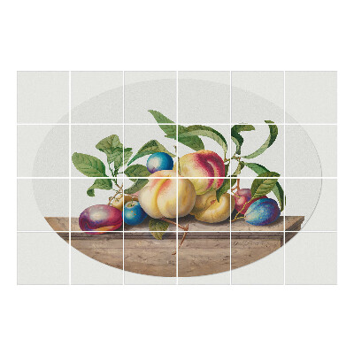 Csempefólia Gyümölcs az asztalon