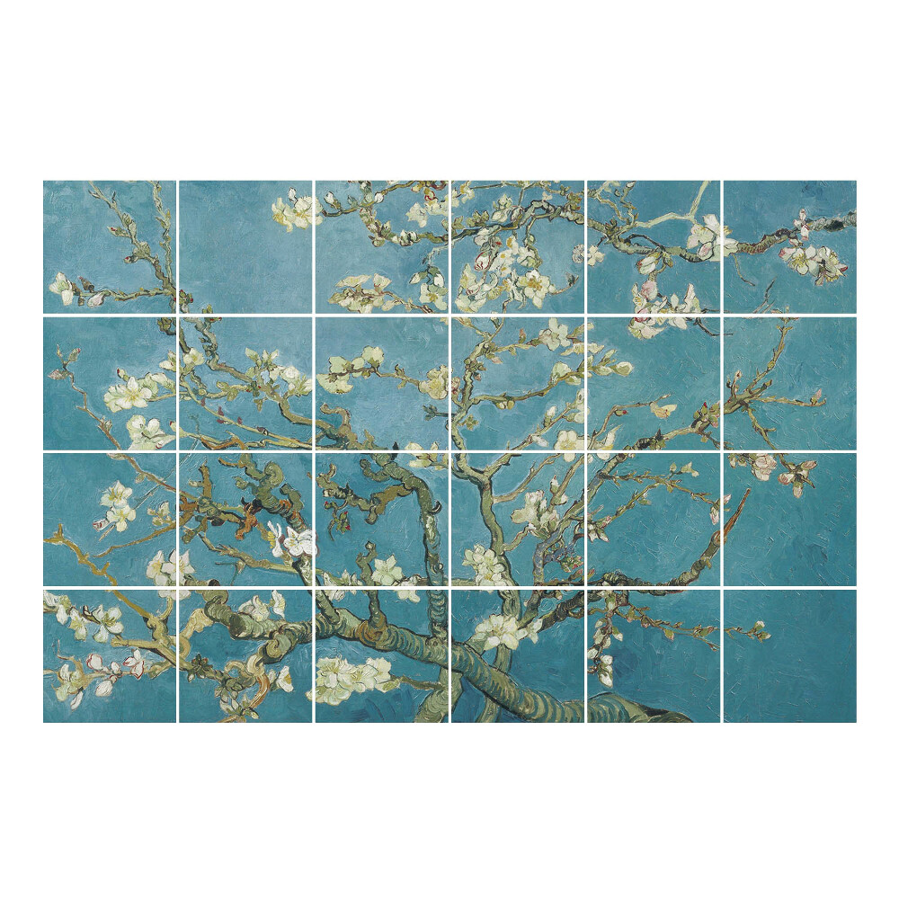 Csempefólia Van Gogh Virágzó mandulafája