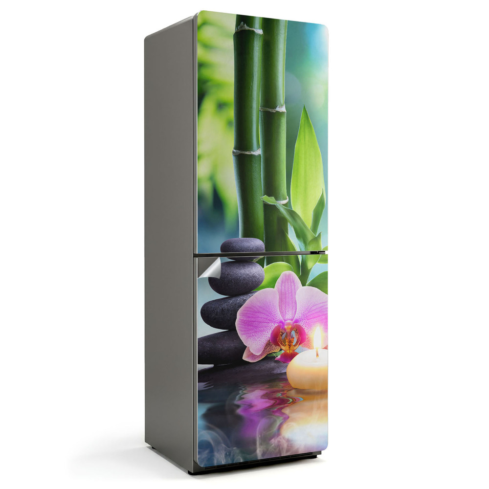 Hűtő matrica A természet harmóniája és a pihenés