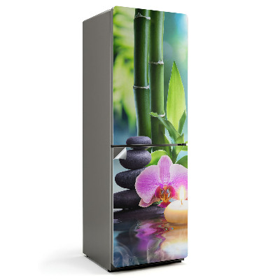 Hűtő matrica A természet harmóniája és a pihenés