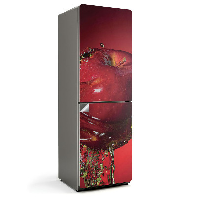 Hűtőszekrényre matrica Lédús alma vízben