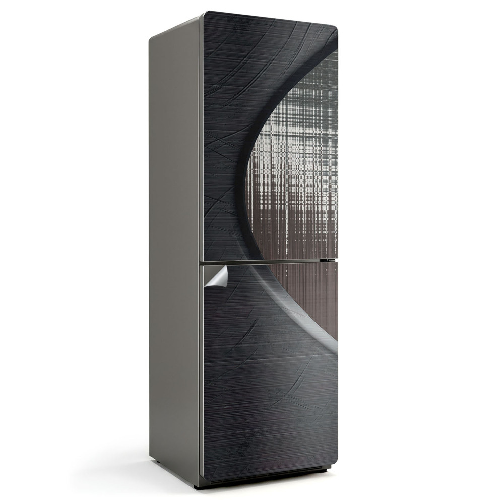 Dekor matrica hűtőre Absztrakt minta hullámokkal