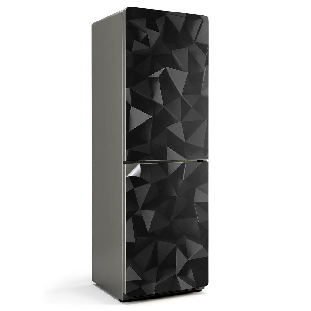 Hűtőszekrényre matrica Háromdimenziós geometria