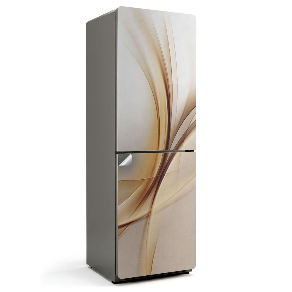 Dekor matrica hűtőre Absztrakt hullámok és vonalak