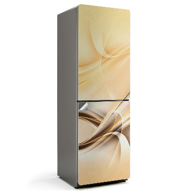 Hűtőszekrényre matrica Absztrakt hullámok és vonalak