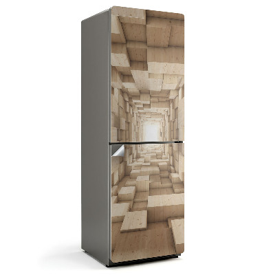 Dekor matrica hűtőre Fablokkok építése