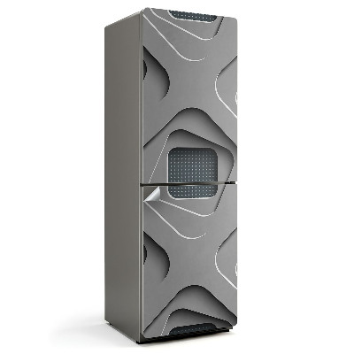 Hűtőszekrényre matrica Absztrakt 3D minta