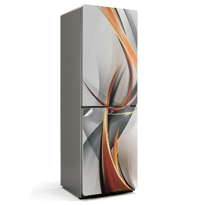 Hűtő matrica Dinamikus mintázatú hullámok