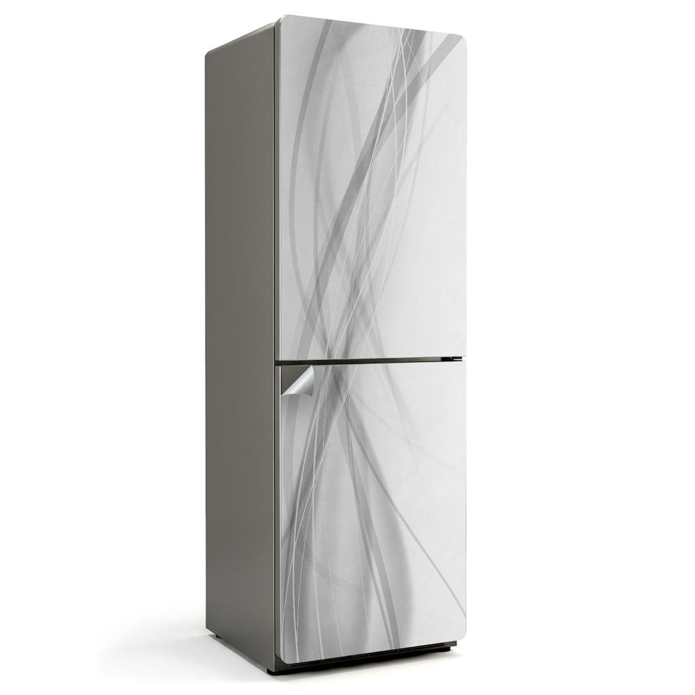 Hűtőszekrényre matrica Absztrakt vonalhullámok