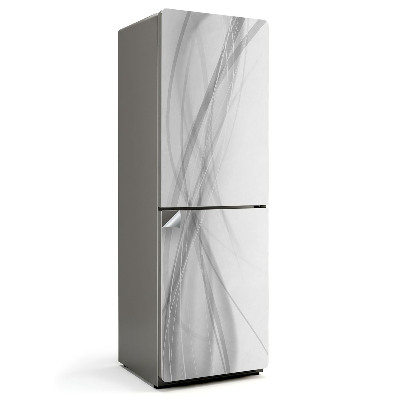 Hűtőszekrényre matrica Absztrakt vonalhullámok