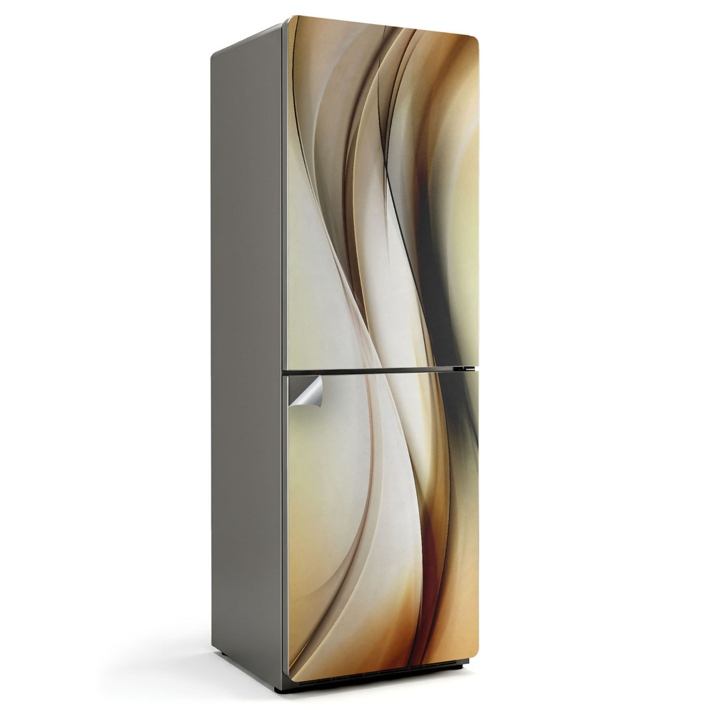 Hűtő matrica Absztrakt hullámok minta