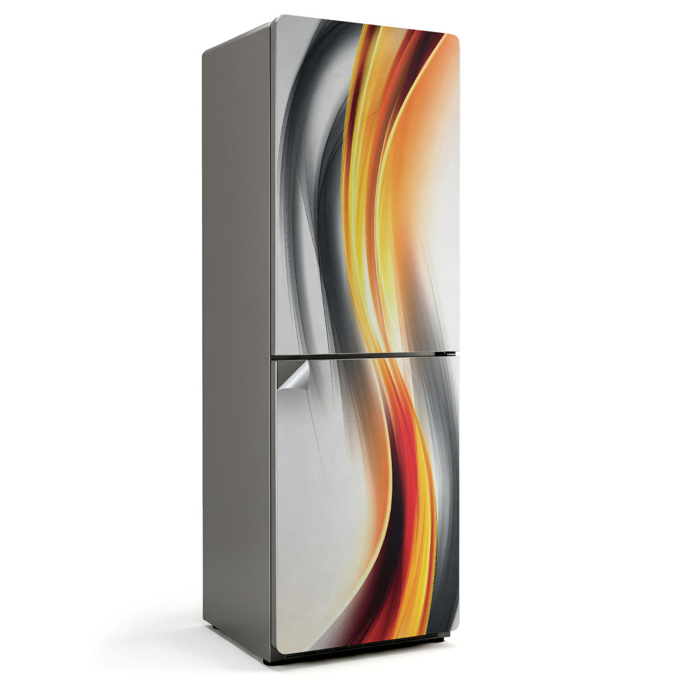 Dekor matrica hűtőre Dinamikus hullámok mozgásban