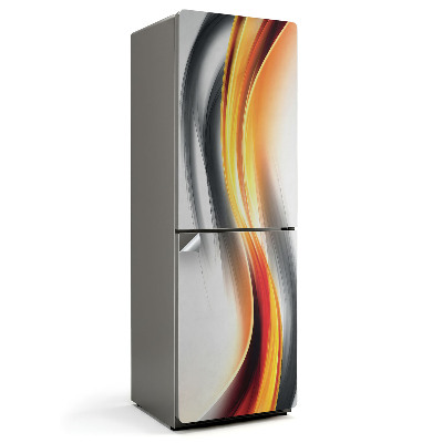 Dekor matrica hűtőre Dinamikus hullámok mozgásban