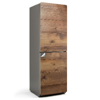 Dekor matrica hűtőre Fa táblák elrendezésben