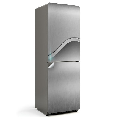 Hűtő dekor matrica Futurisztikus fém textúra