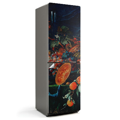 Hűtő dekor matrica Csendélet gyümölccsel