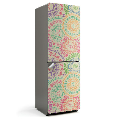 Hűtőszekrényre matrica Etnikai kerületi minták