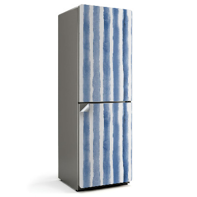 Hűtő matrica Függőleges akvarell csíkok
