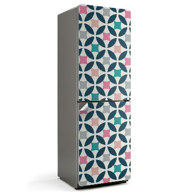 Dekor matrica hűtőre Geometrikus minta körökkel