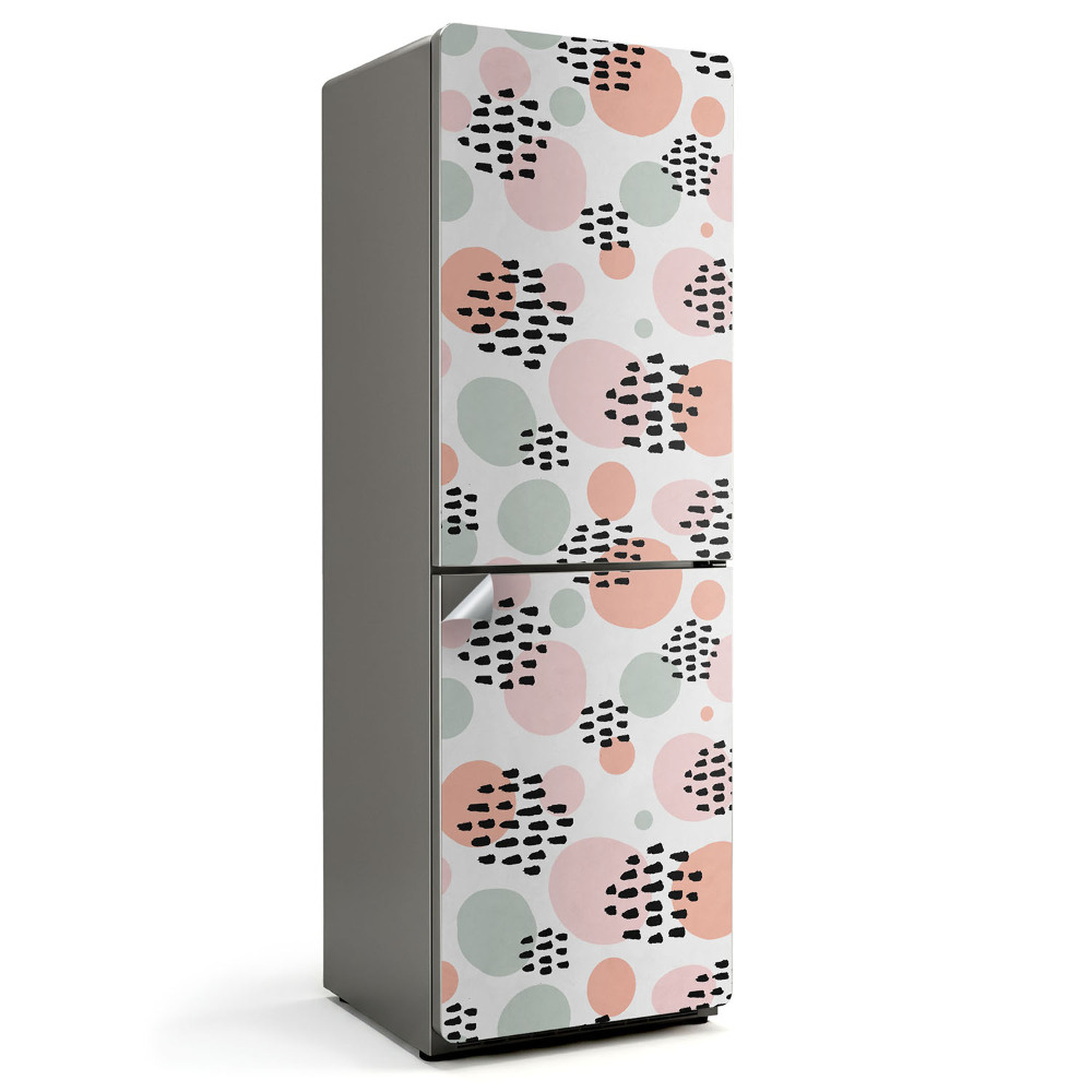 Dekor matrica hűtőre Absztrakt formák és foltok