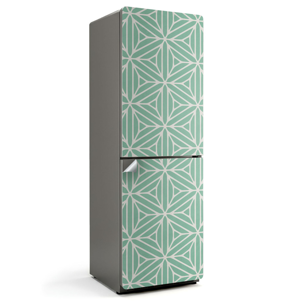 Hűtő matrica Geometriai minta szimmetriában