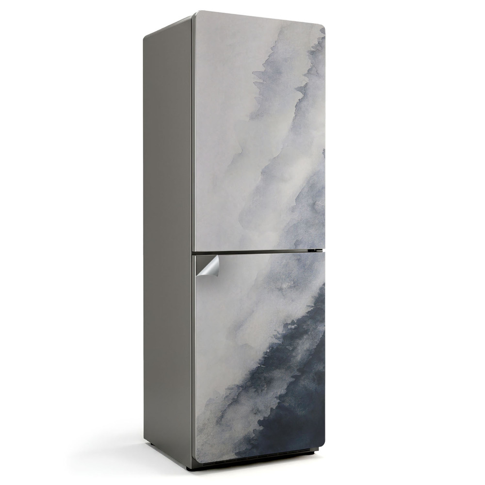 Hűtő matrica Absztrakt vízminta