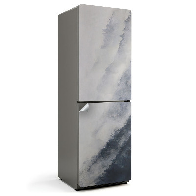 Hűtő matrica Absztrakt vízminta