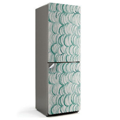 Hűtő matrica Harmonikus mintázatú hullámok