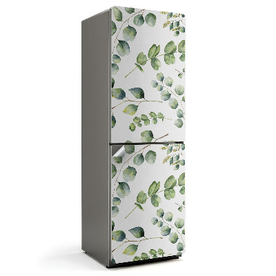 Hűtő matrica Finom kis levelek