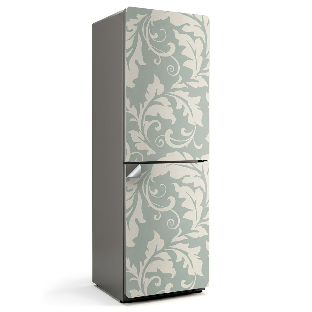 Dekor matrica hűtőre Stílusos növényi minta