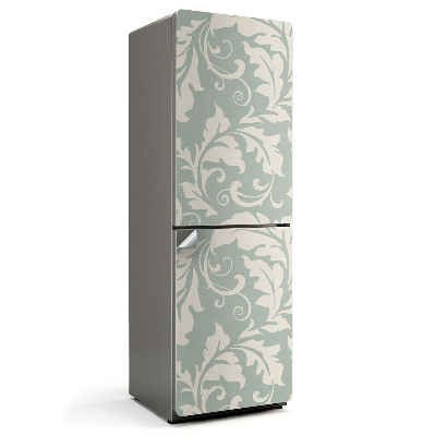 Dekor matrica hűtőre Stílusos növényi minta