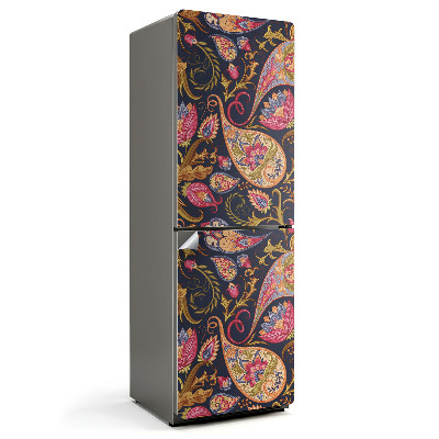 Dekor matrica hűtőre Növényi minta díszekkel