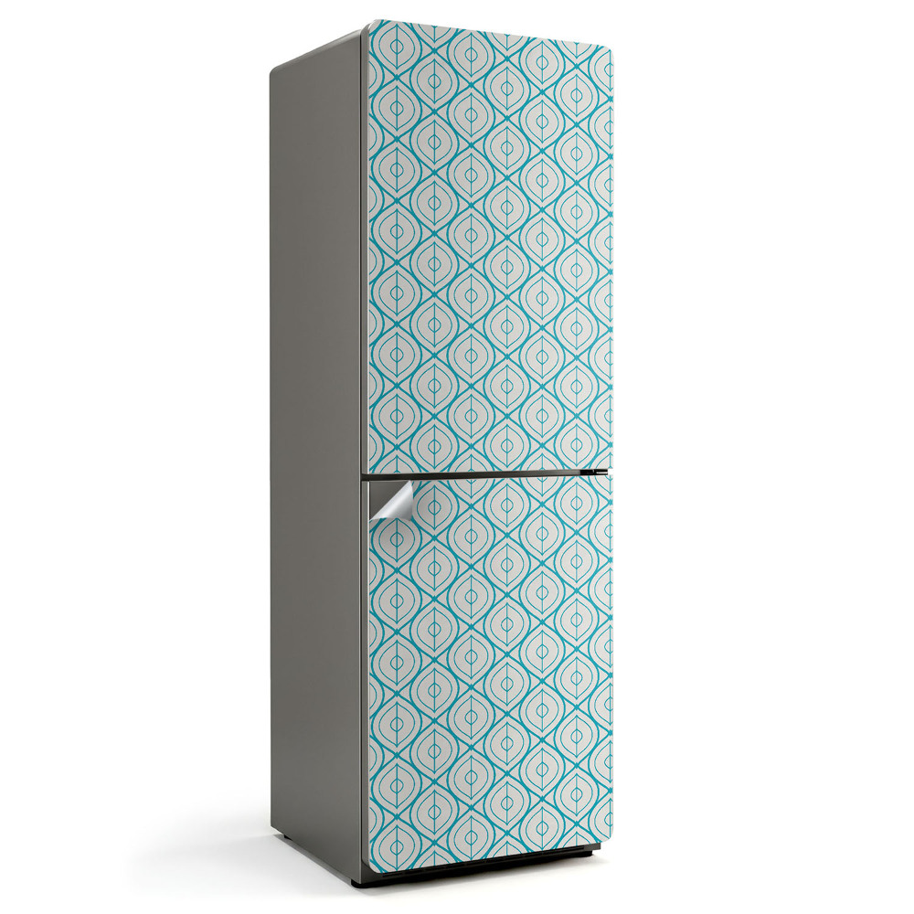 Hűtő dekor matrica Szabályos mintázatú hullámok