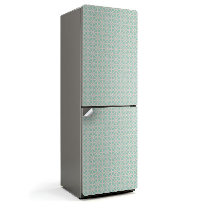 Hűtő dekor matrica Geometrikus kockás minta