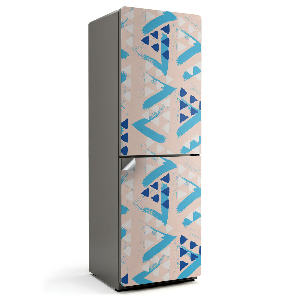 Hűtőszekrényre matrica Absztrakt geometriai minta