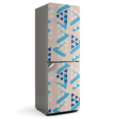 Hűtőszekrényre matrica Absztrakt geometriai minta