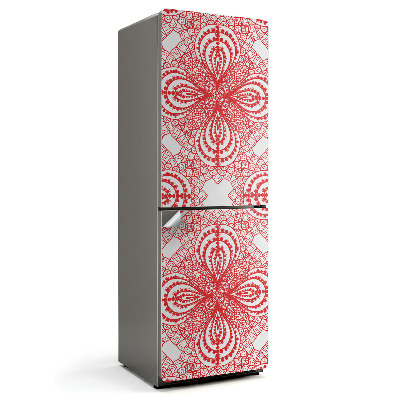 Hűtő dekor matrica Szimmetrikus motívumokkal díszített minta