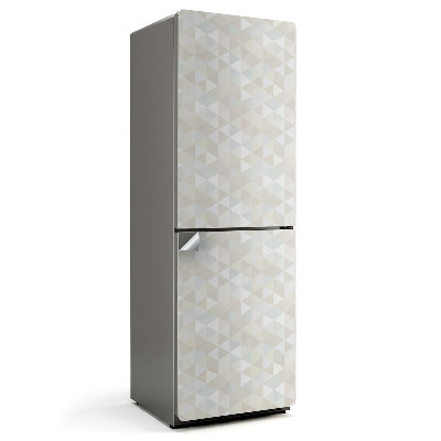 Dekor matrica hűtőre Háromszög alakú elemek mintázata