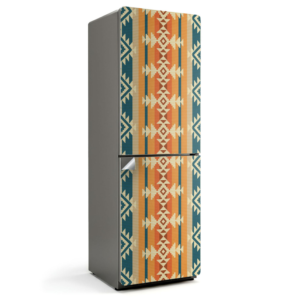 Hűtő matrica Etnikai csíkos minta